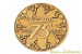 Plakette "75 Jahre Vespa" - Gold - Limitiert auf 75 Stück weltweit!